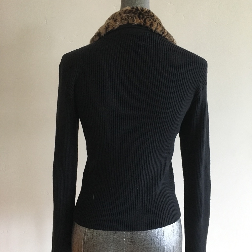 MCNY Black Long Sleeve Zipper Jacket - Picture 4 of 5